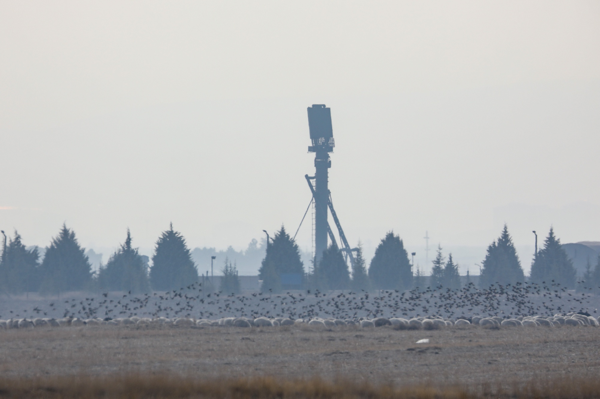 Turkey tests the S-400 air defence system from Russia at Murdet Air Base in Ankara, Turkey, in 2019.