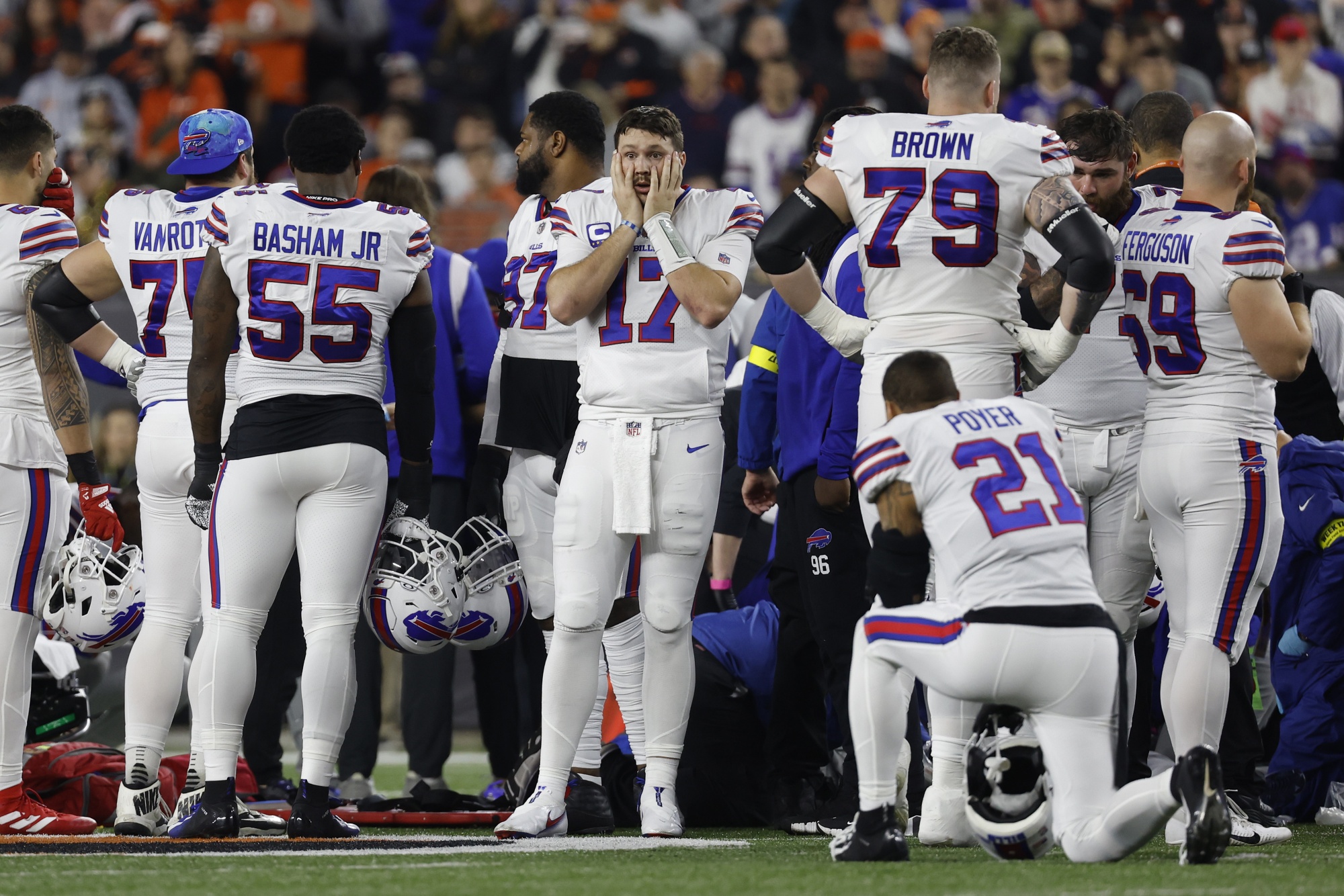 NFL cancels Bills-Bengals game - The Japan Times