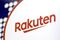 Rakuten Inc. Cafe and CEO Hiroshi Mikitani At Company's New Year Conference