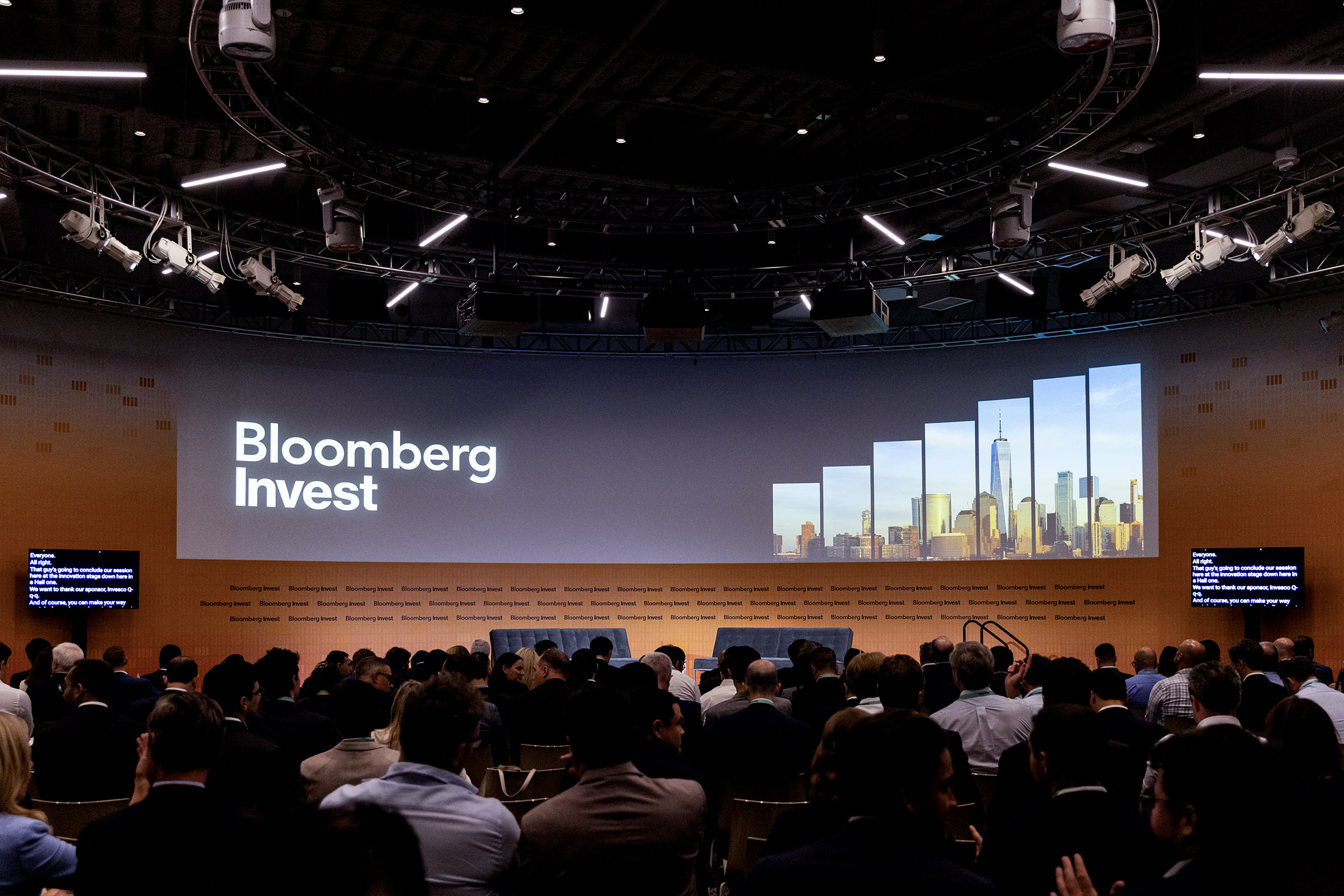 Bloomberg Invest event in New York