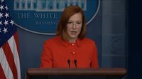 relates to Psaki Criticizes Texas Ban on Covid Vaccine Mandate