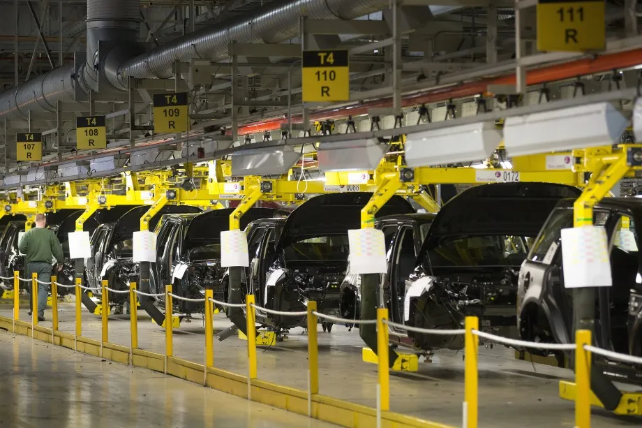 Range Rover Production At Jaguar Land Rover Plc's Halewood Factory