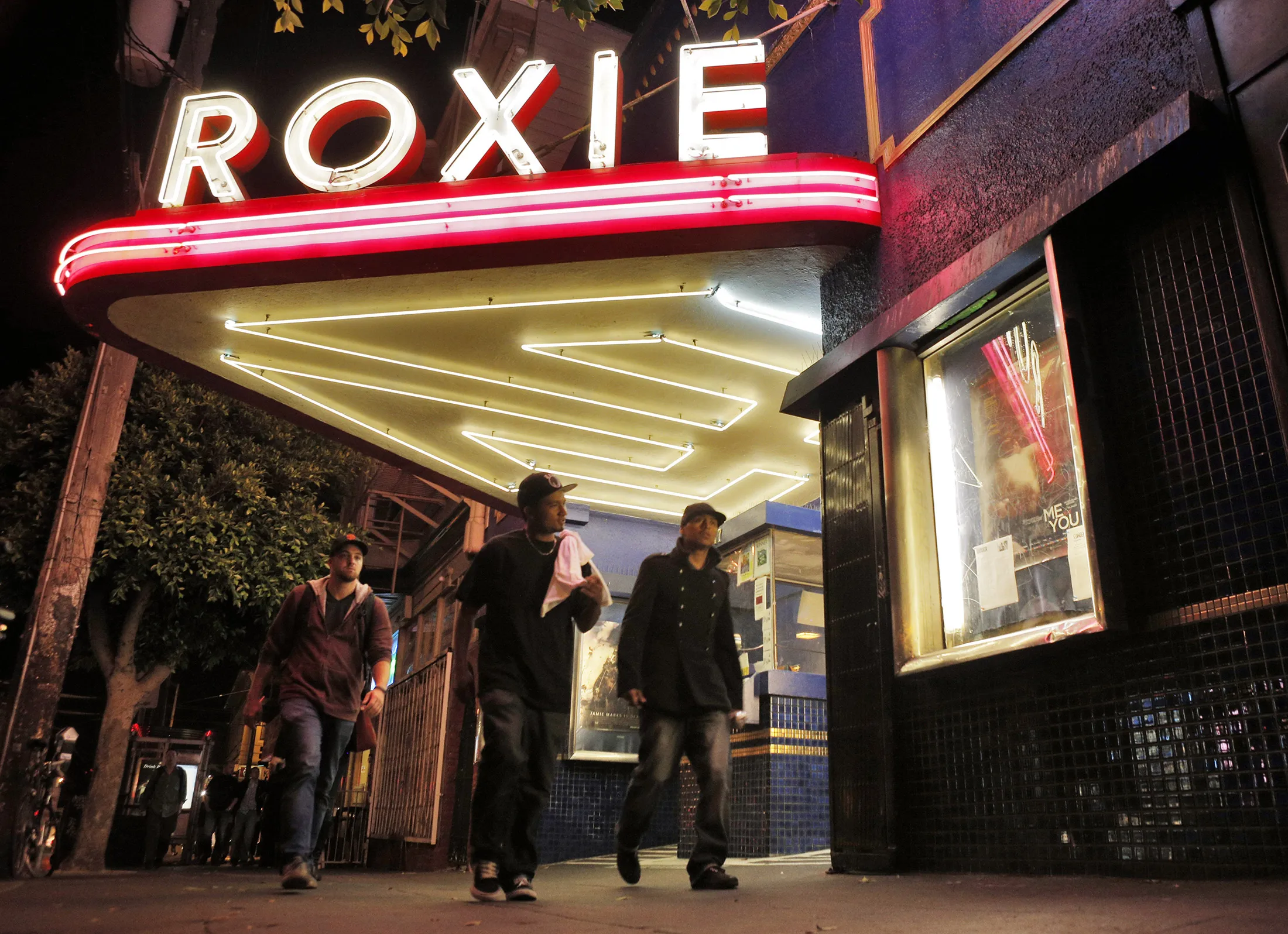 The Roxie Theater in the Mission District of San Francisco.
