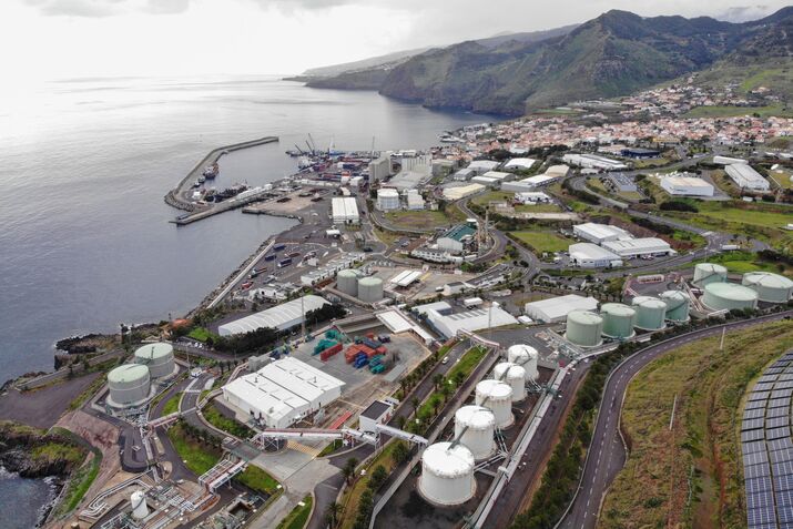 Solar Array on Portugal's Madeira Island
