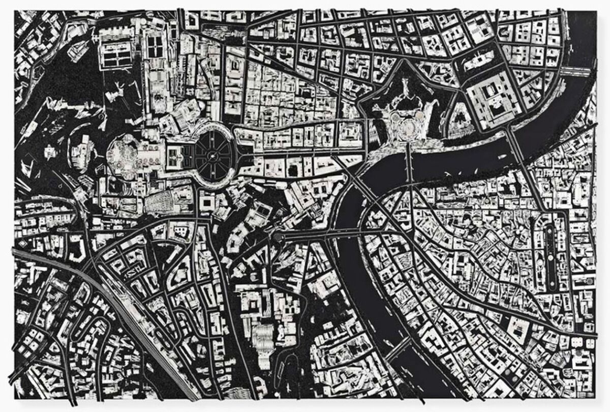 Damien Hirst Plays With Scalpels in His New Cityscape Works 