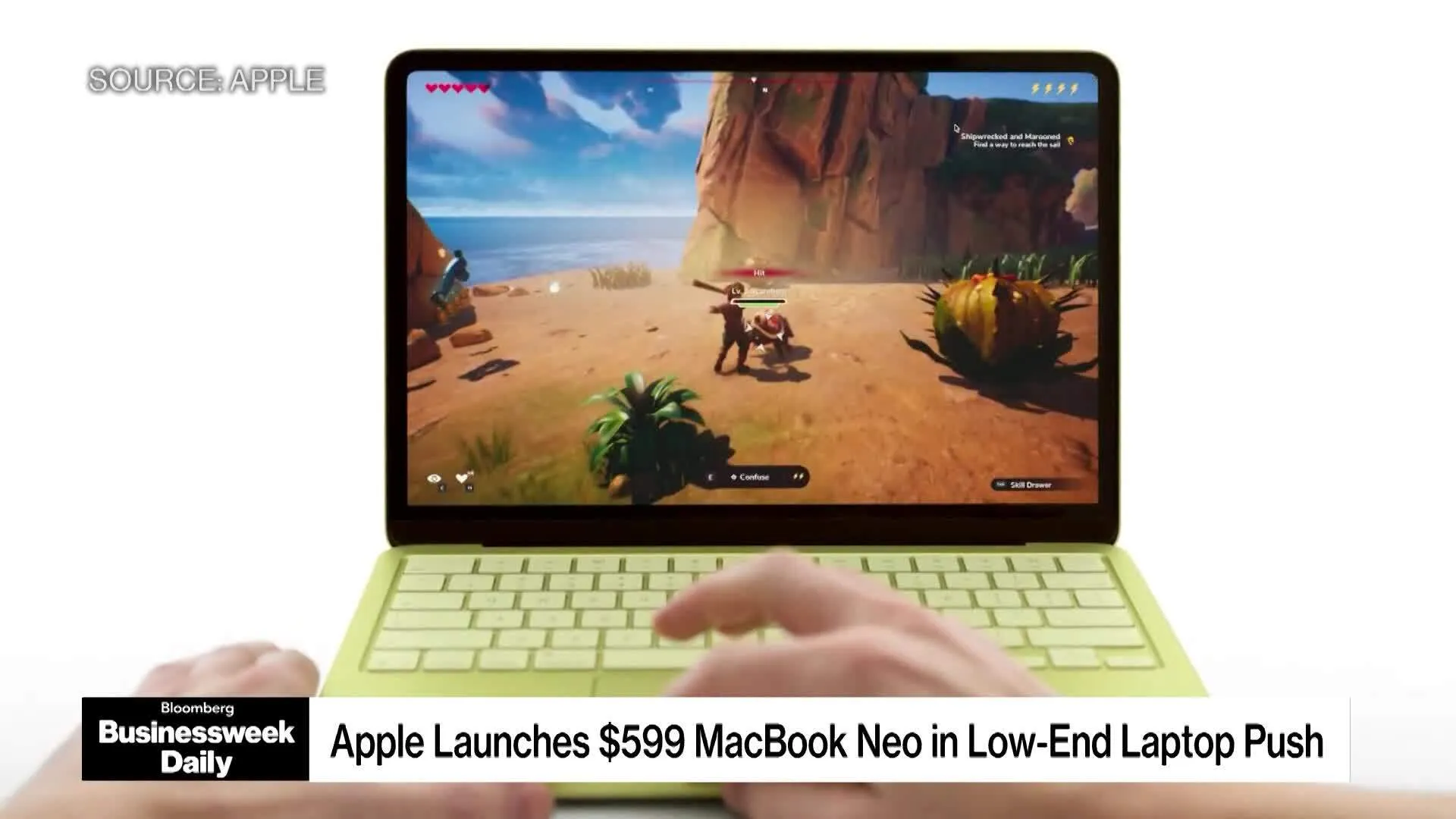 Watch Apple Unveils the $599 MacBook Neo - Bloomberg
