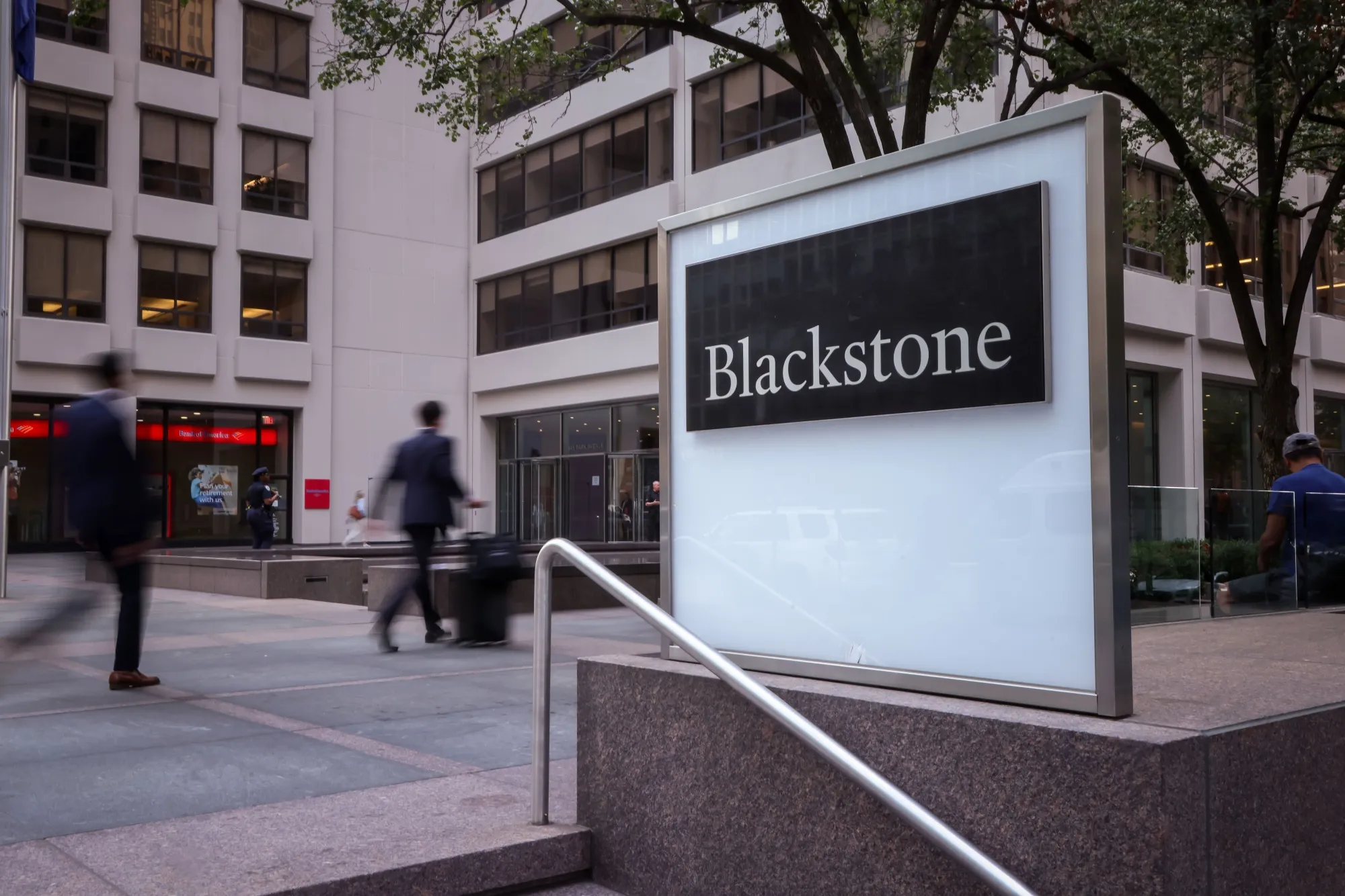 The Blackstone headquarters&nbsp;in New York,