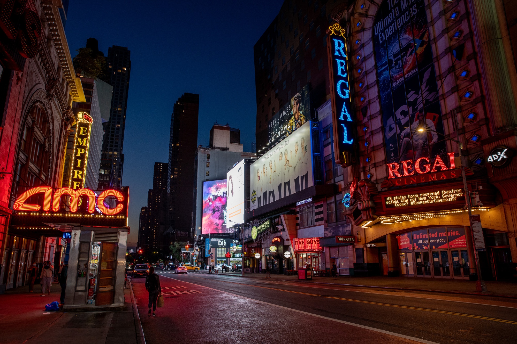 New York City Can Re-Open Movie Theaters at 25% Capacity on March 15