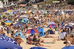 Large crowds at Bondi Beach in Sydney on Dec. 27.