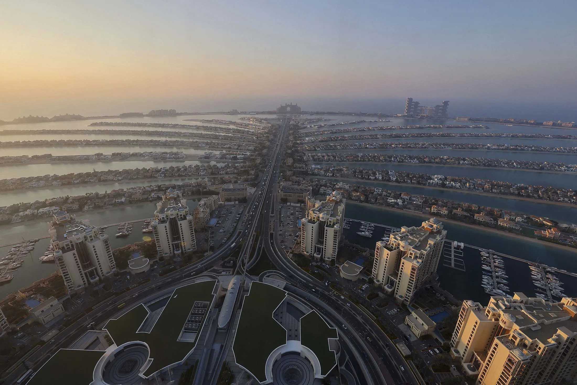The Palm Jumeirah in Dubai.&nbsp;
