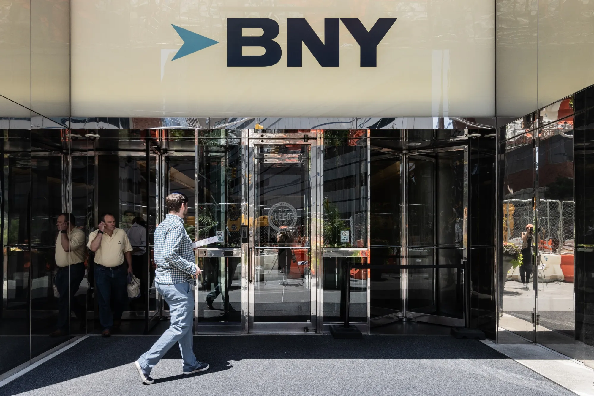 The BNY headquarters in New York,