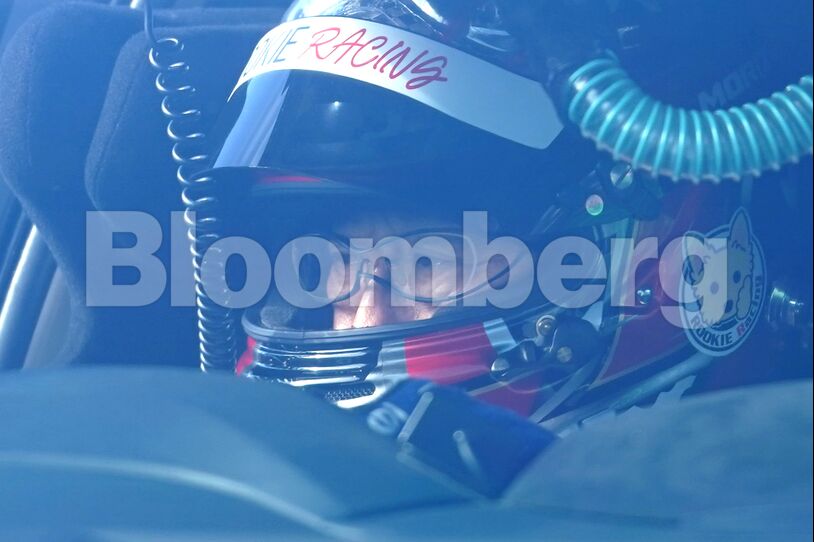 Hydrogen-powered Toyota Corolla at Super Taikyu Race