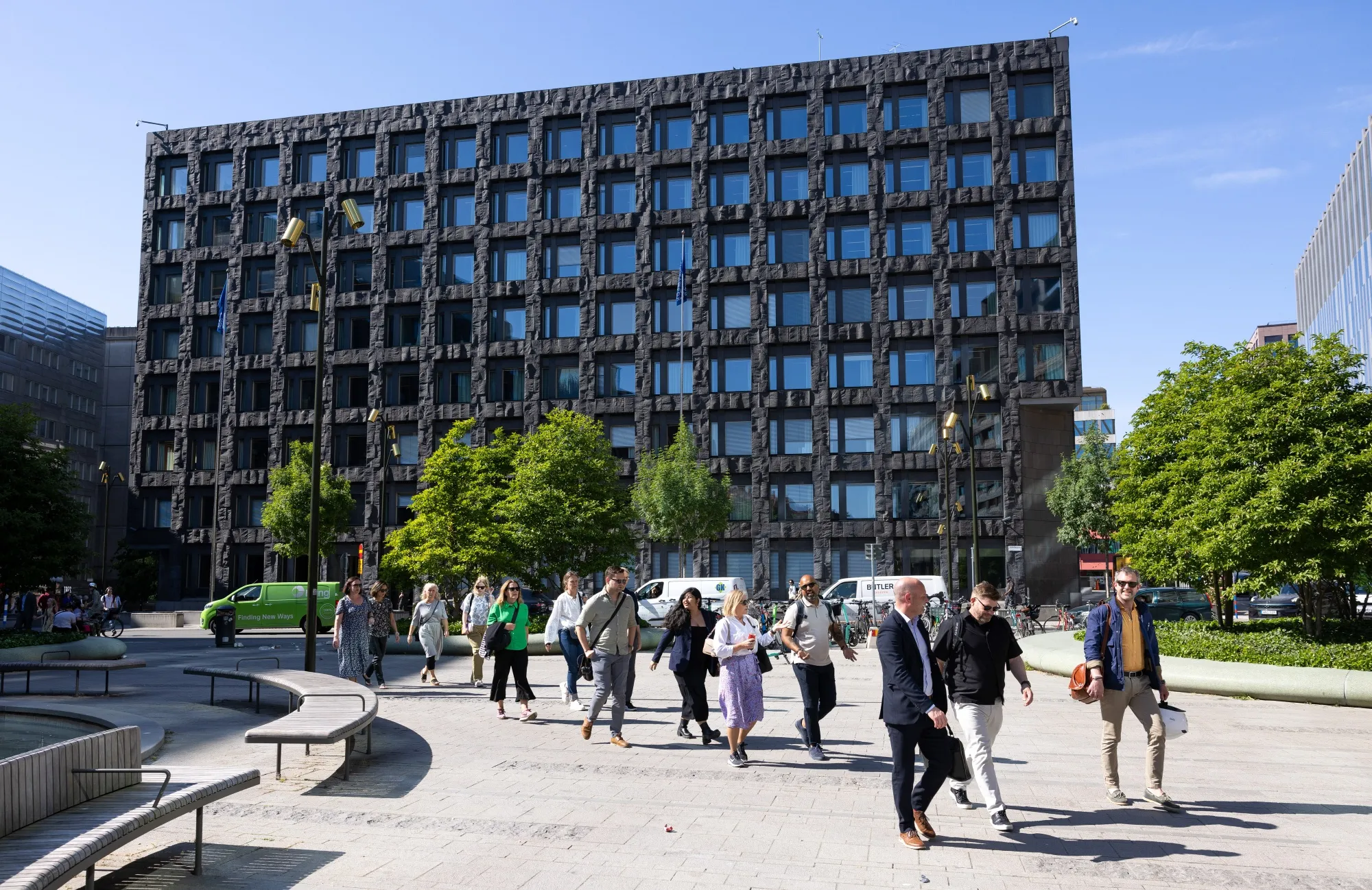 The Sveriges Riksbank, Sweden's central bank, in Stockholm.