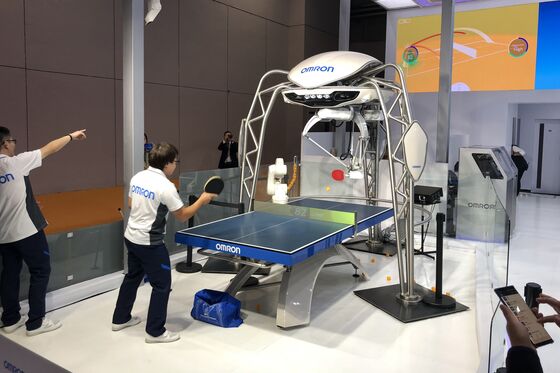 Ping Pong Playing Robots at Xi's Trade Fair: Shanghai Notebook
