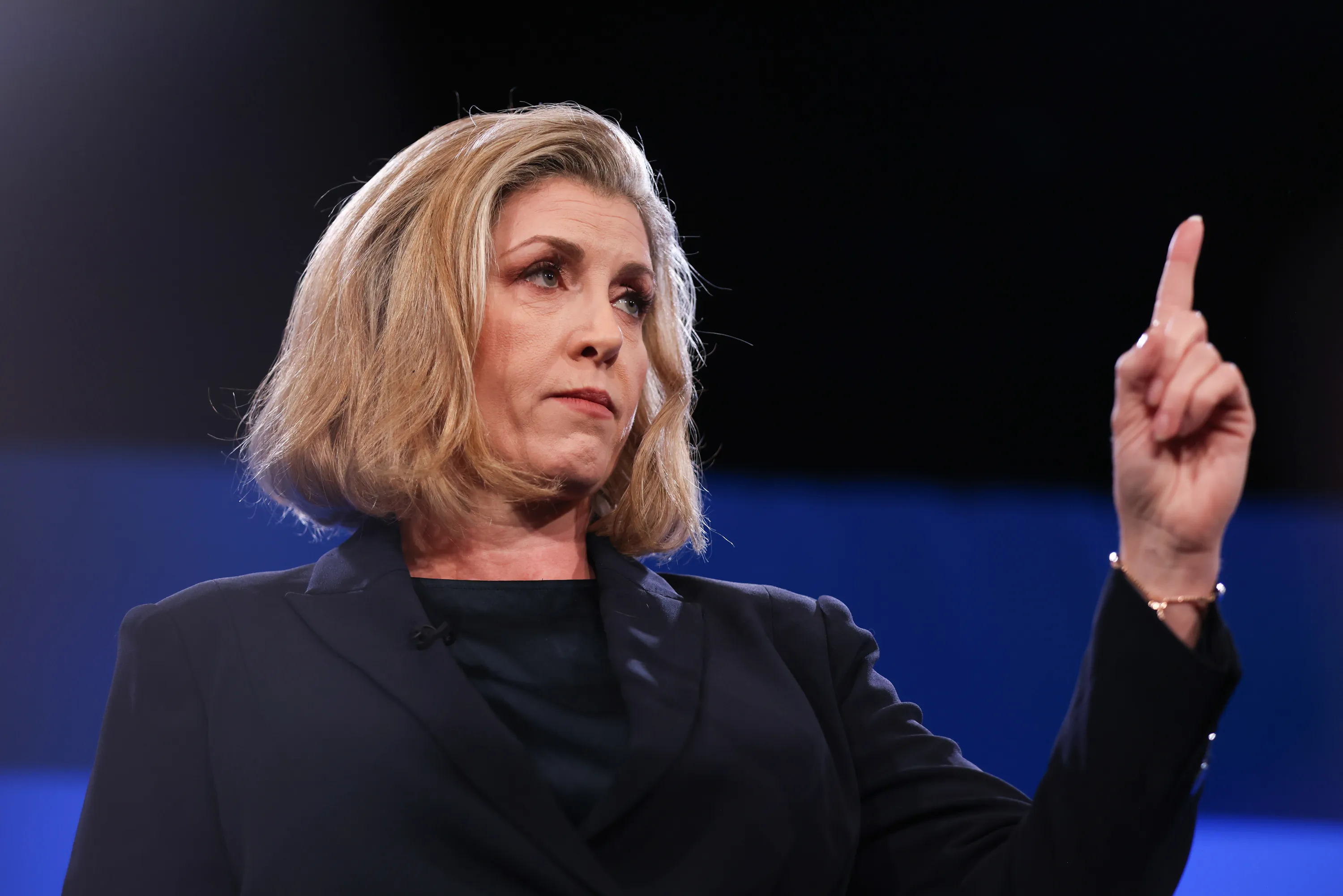 Cabinet minister Penny Mordaunt said it was “wrong” of Sunak to leave the D-Day commemorations early. 