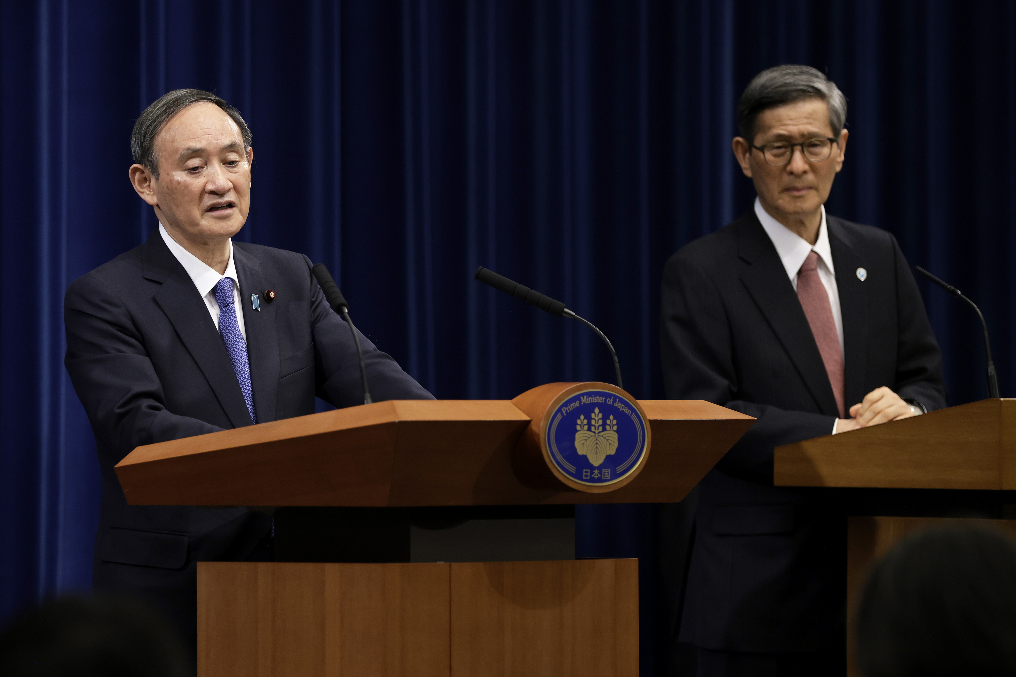 Japanese Prime Minister Yoshihide Suga Declares State of Emergency 