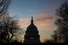 The U.S. Capitol building.