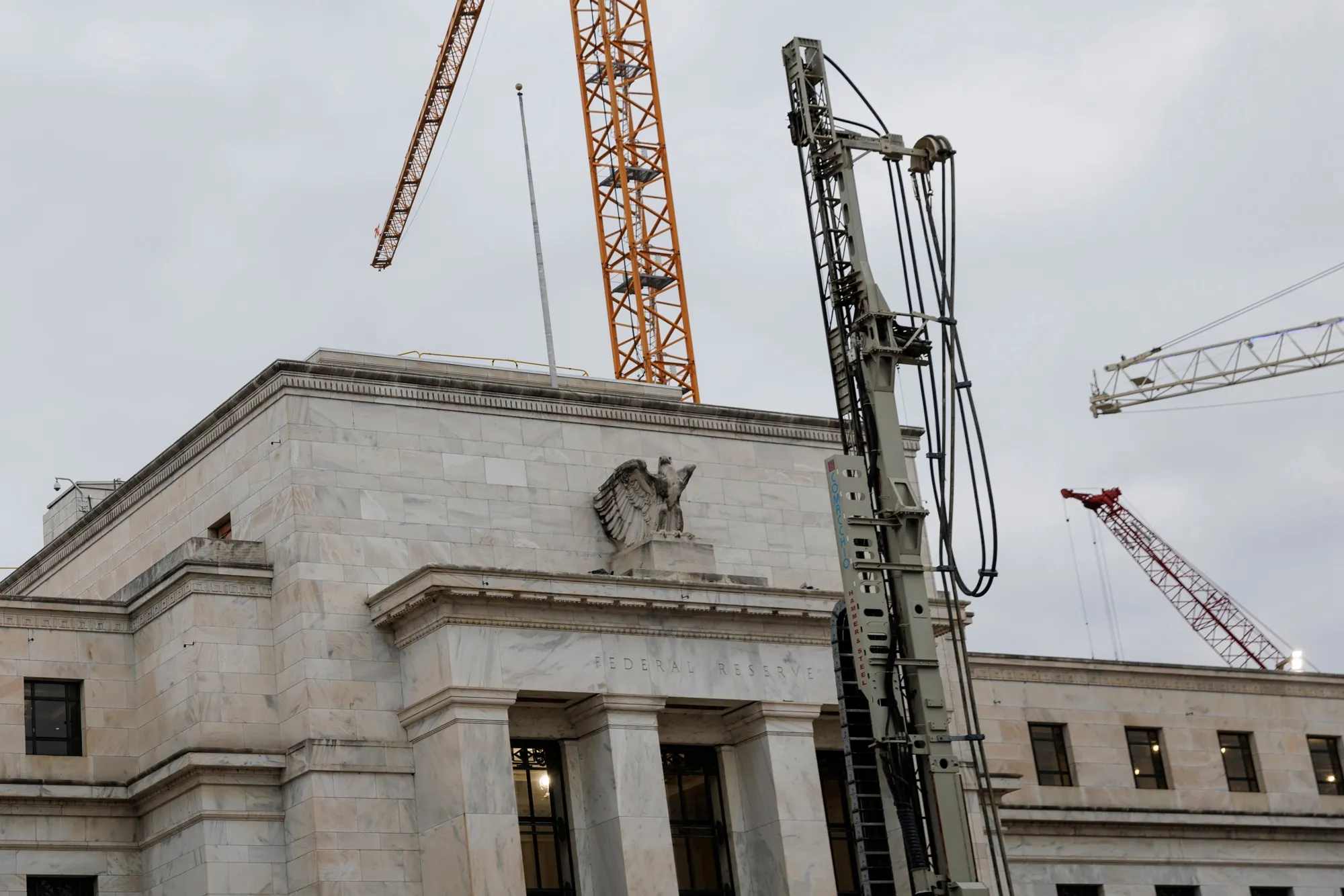 The Marriner S. Eccles Federal Reserve building in Washington, DC.