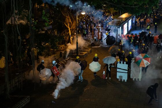 Police Fire Tear Gas to Protect China Office: Hong Kong Update