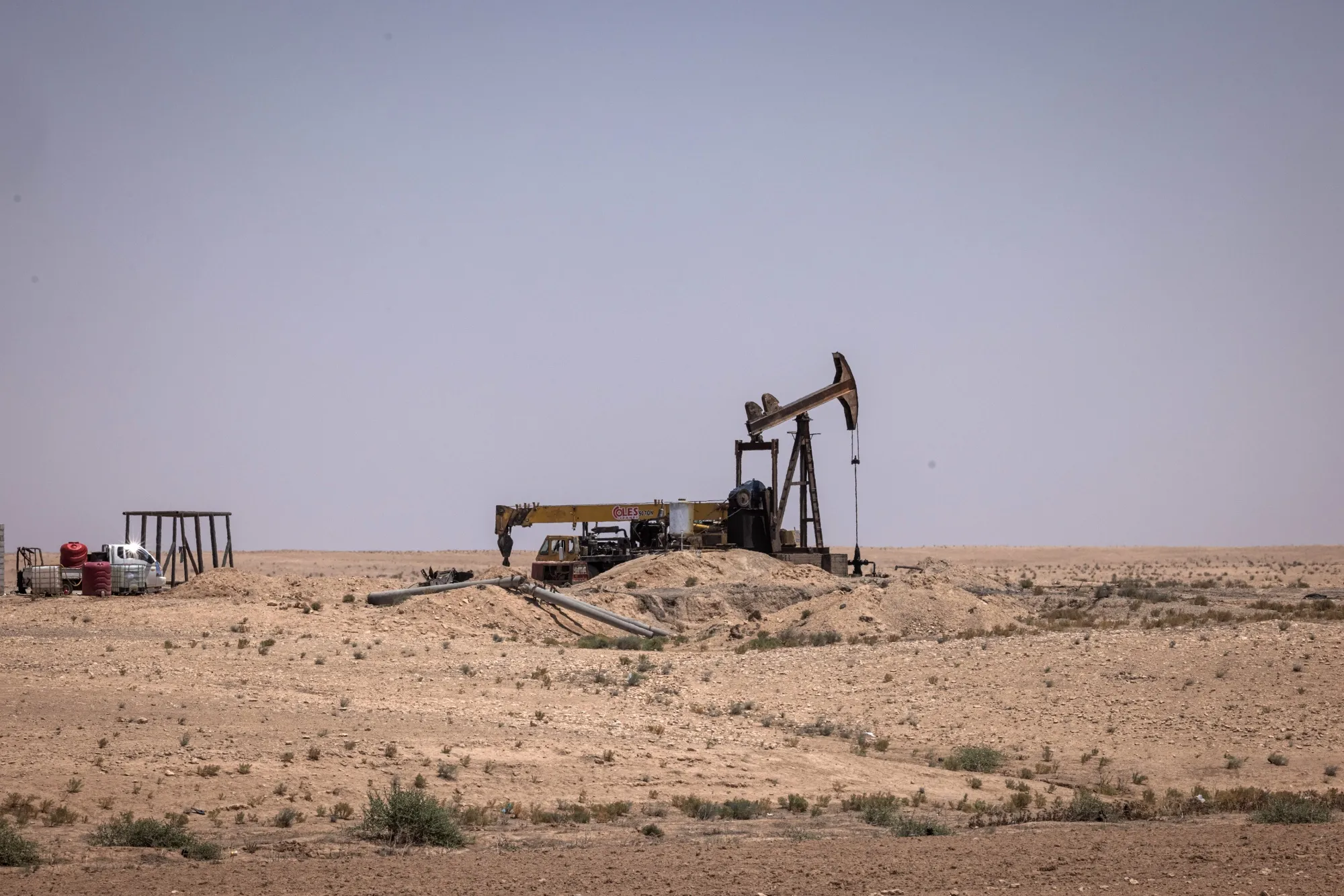 Before Syria’s civil war,&nbsp;it produced several hundred thousand barrels a day of oil.