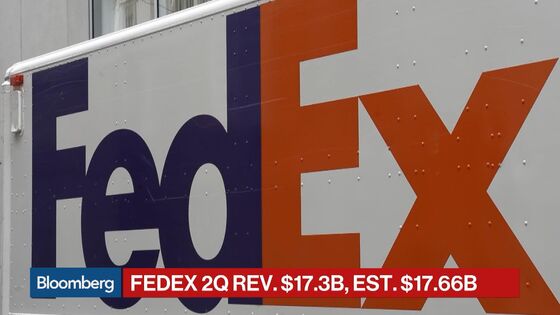 FedEx Sinks as ‘Breathtakingly Bad’ Results Spur Outlook Cut