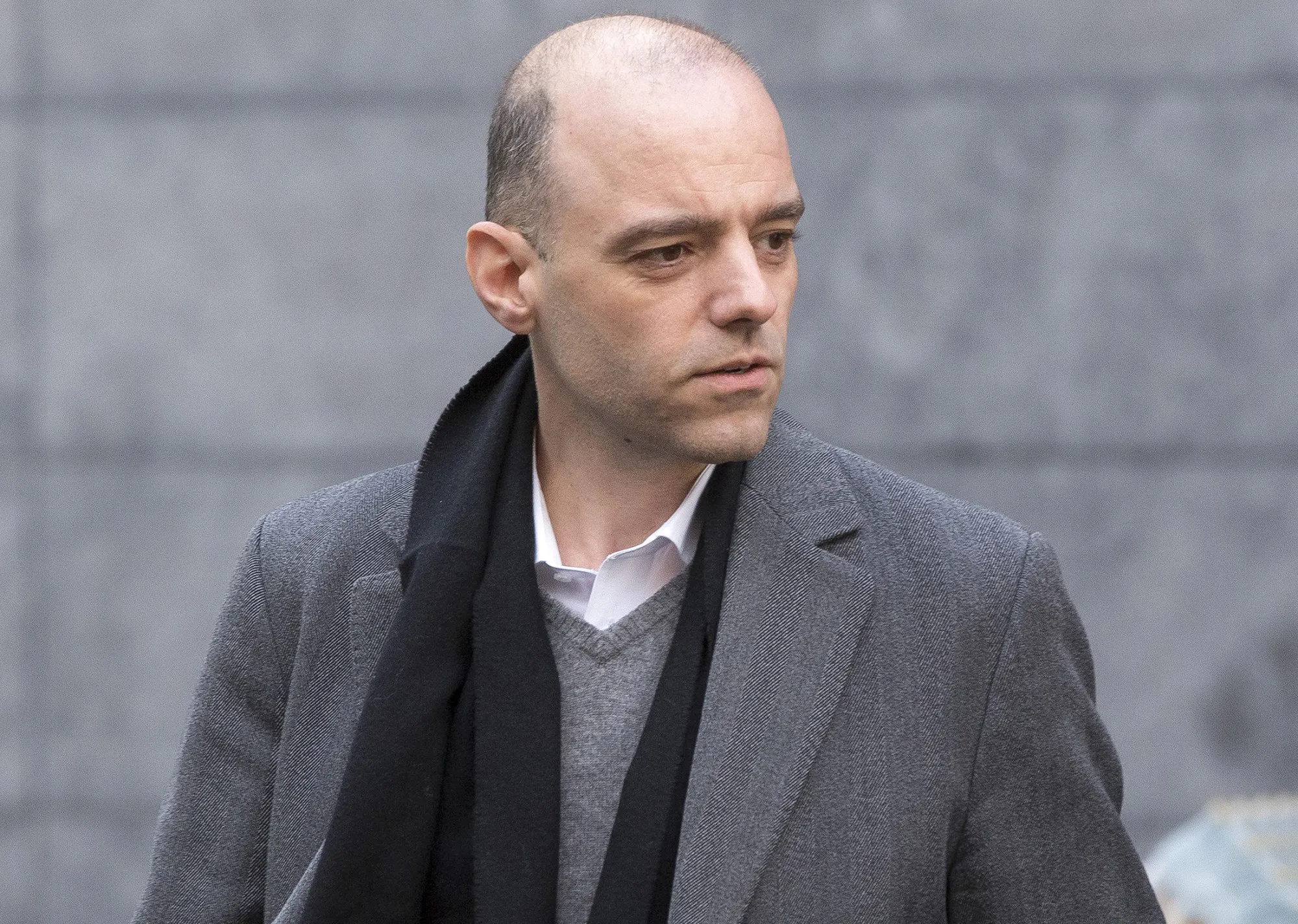 Stylianos Contogoulas is seen arriving at Southwark Crown Court in London, on March 3, 2014.
