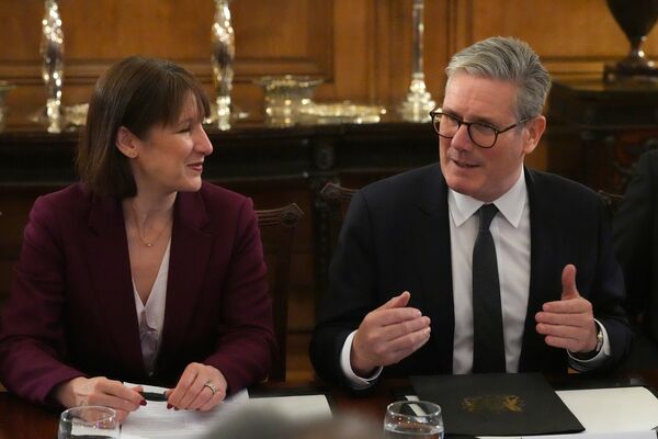 Keir Starmer Hosts Investment Round Table In Downing Street