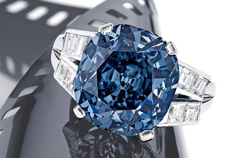 Sotheby’s to auction Shirley Temple’s blue diamond