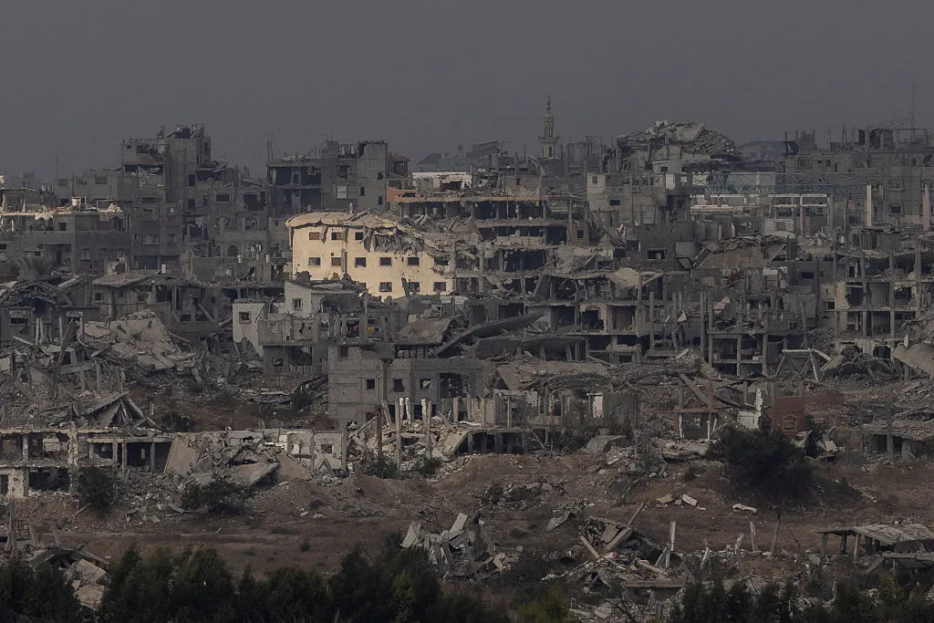 A view of Gaza