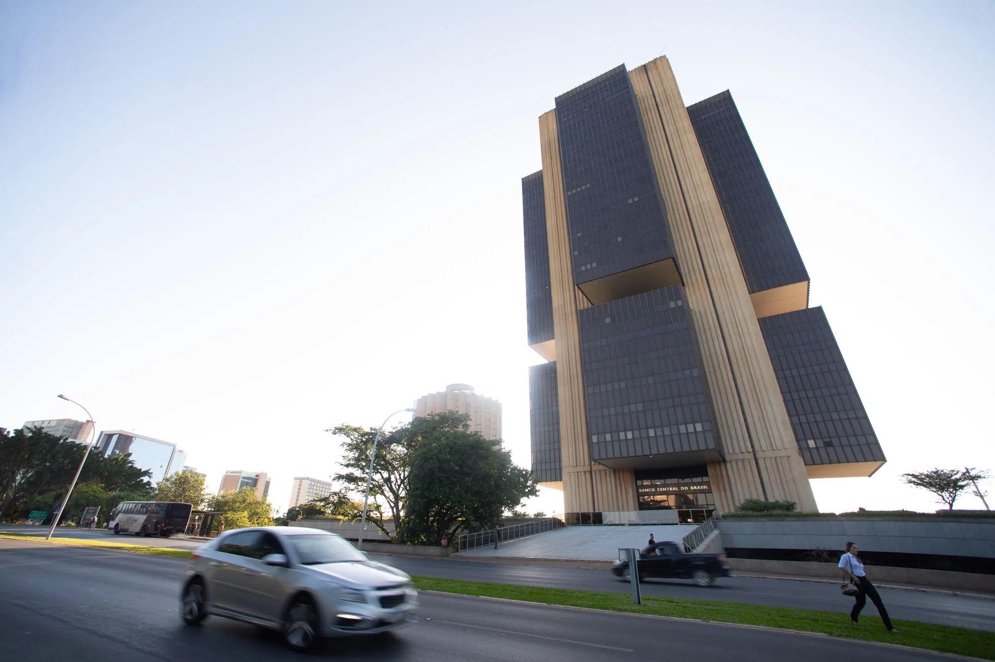 The Central Bank of Brazil headquarters in Brasilia.