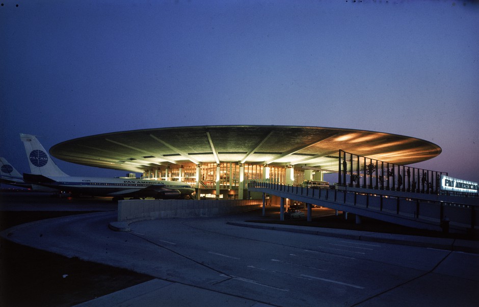 The distinctive design of the Pan-Am Worldport at JFK International Airport, built in 1960, wasn't enough to save it from the wrecking ball.