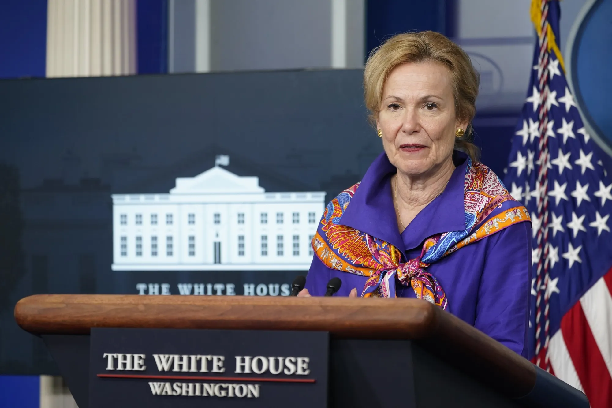 Deborah Birx on April 8.