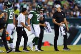 Jets QB Wilson Injures Knee in Preseason Win Against Eagles