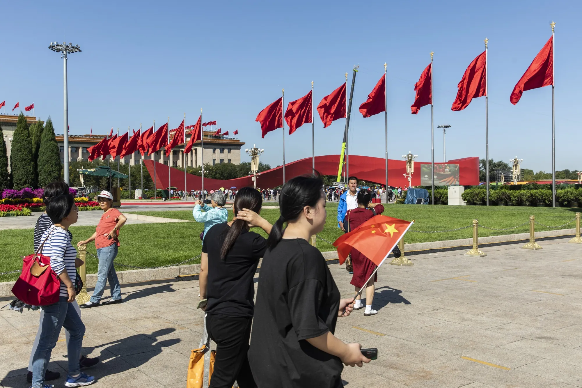 Beijing Prepares For The National Day