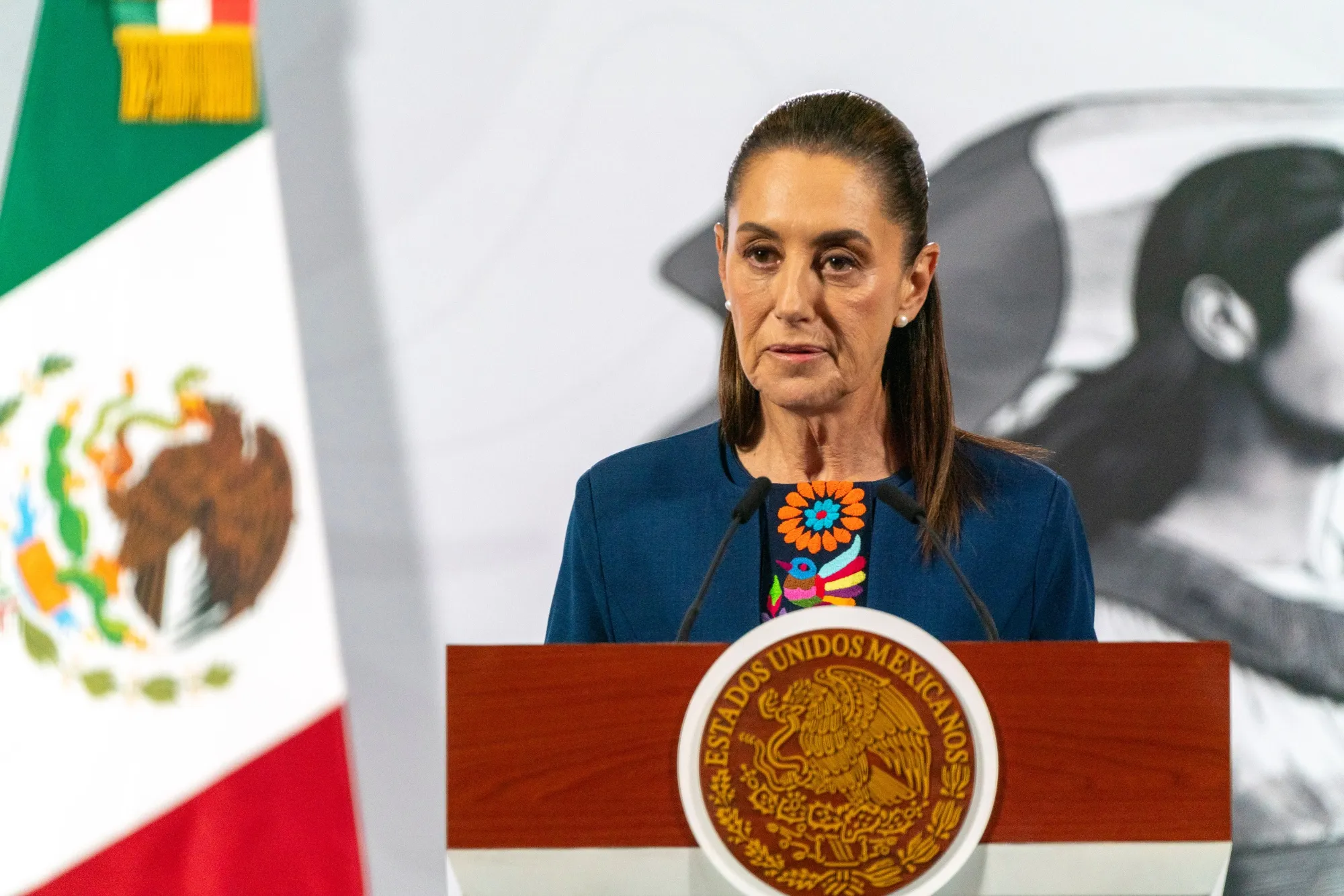 Mexico's President&nbsp;Claudia Sheinbaum