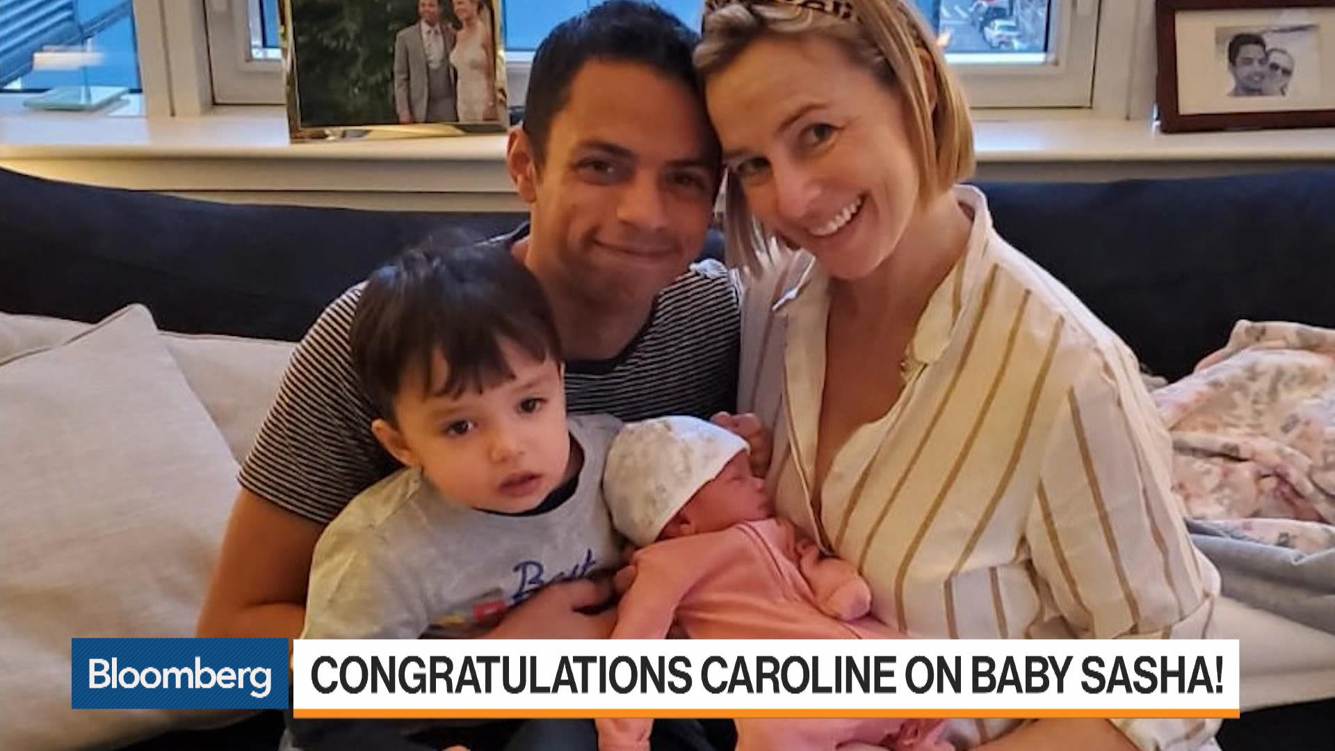 Watch Caroline S Baby Announcement Bloomberg 1x 1