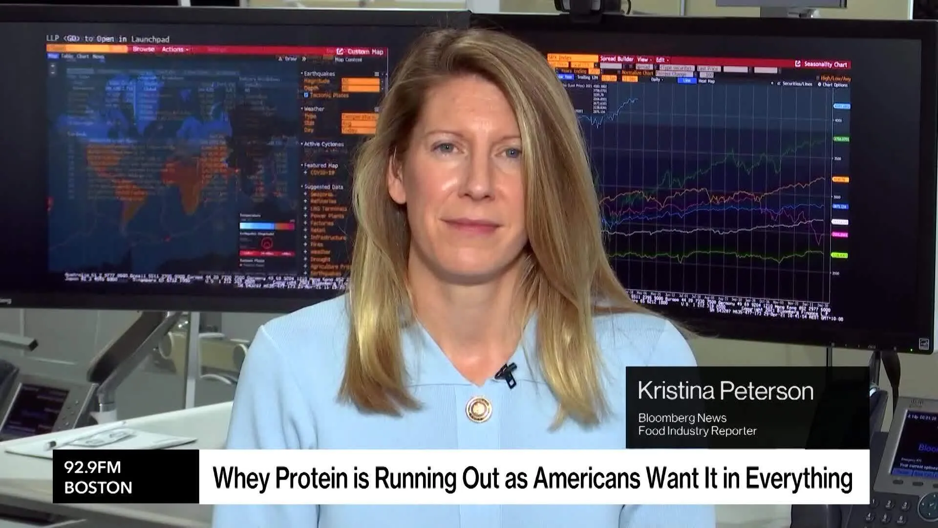 bloomberg.com - Watch Food Industry Faces Whey Protein Shortages As Americans Want it in Everything