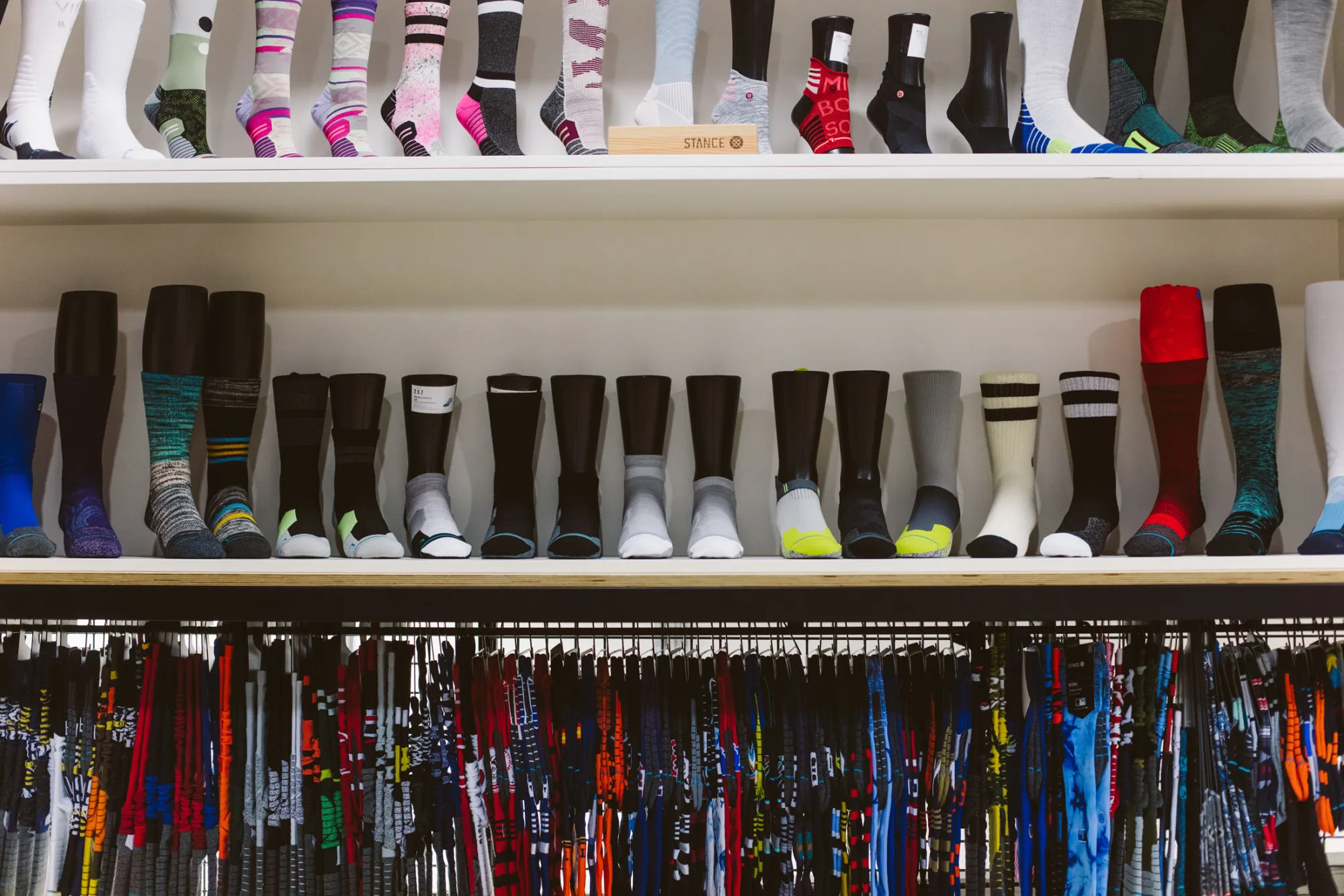 The Stance showroom at company headquarters in California.&nbsp;