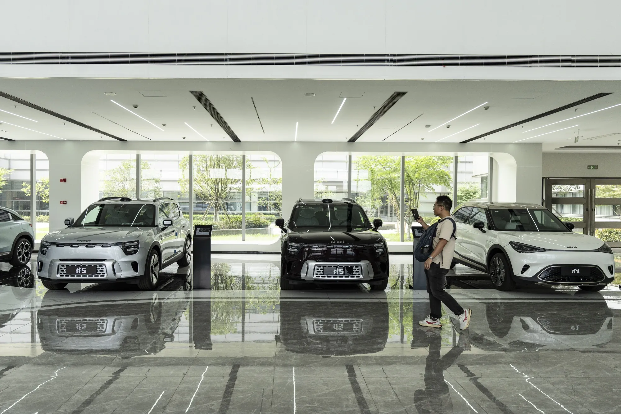 Smart EVs developed by Geely