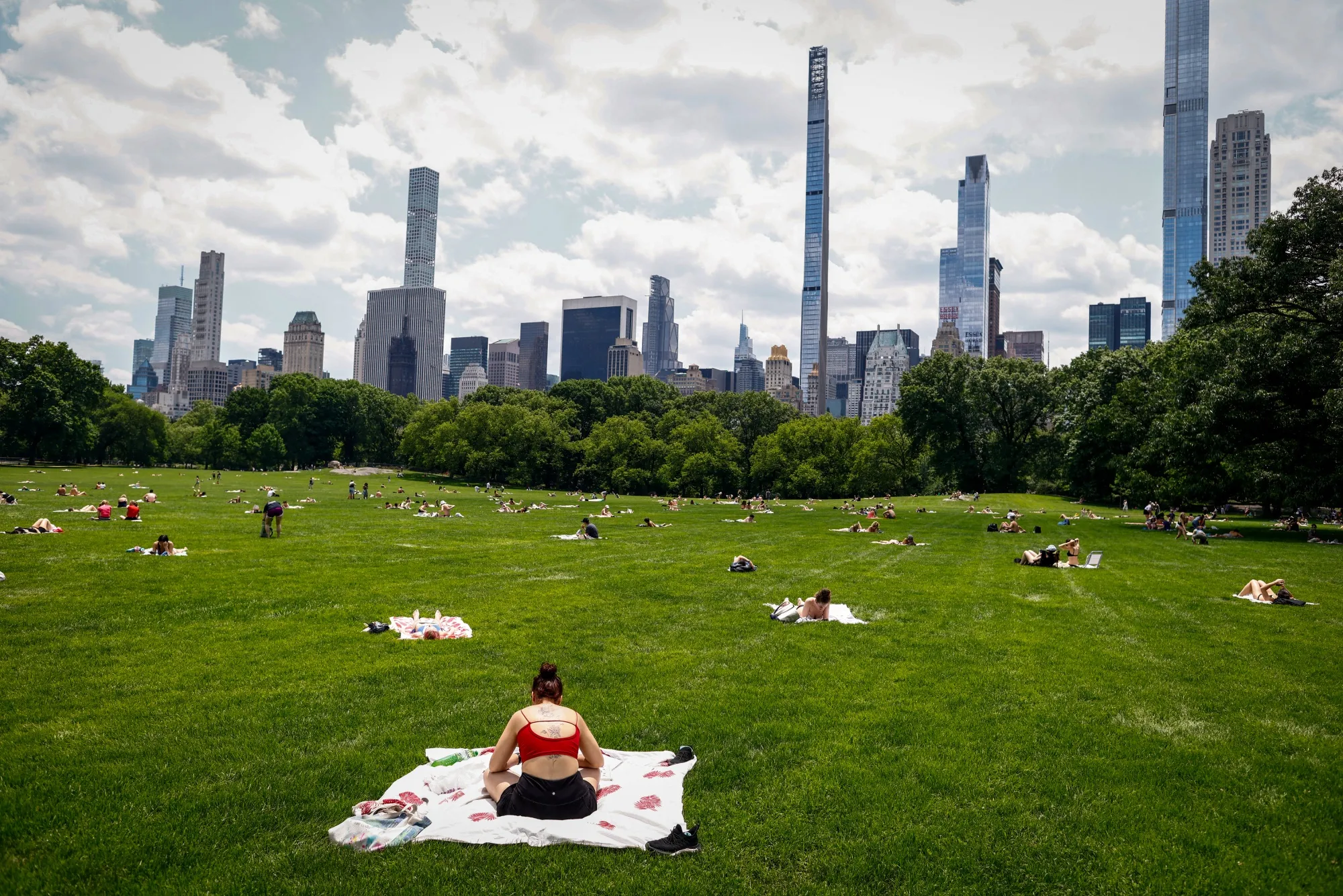 Central Park in New York on June 20.