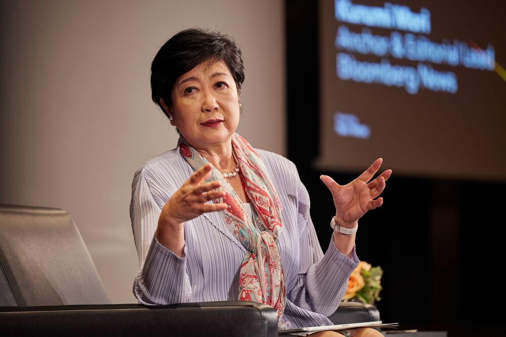 小池都知事、円安を外国人観光客を増やす機会に－インタビュー