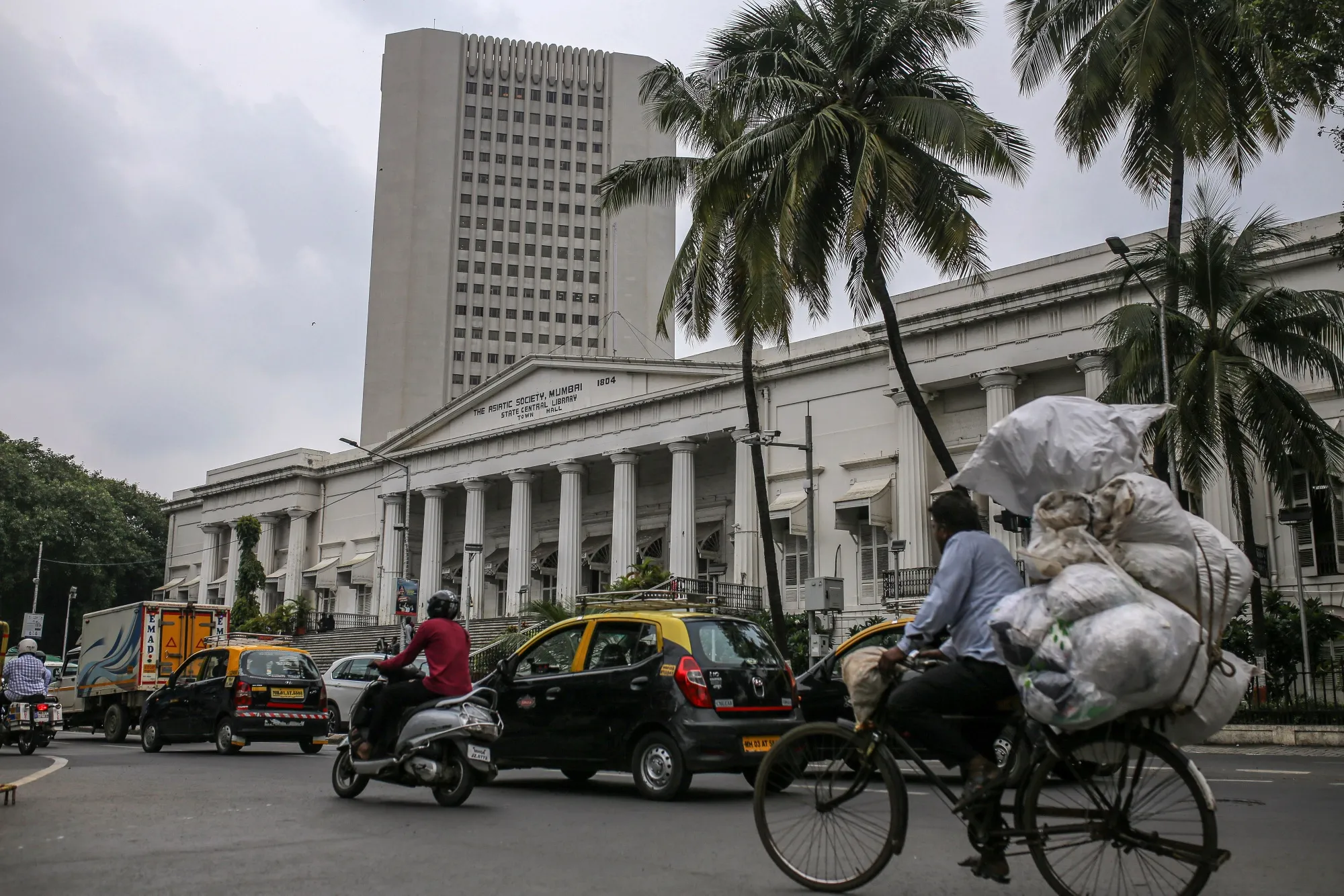 The Reserve Bank of India (RBI) headquarters building in Mumbai.