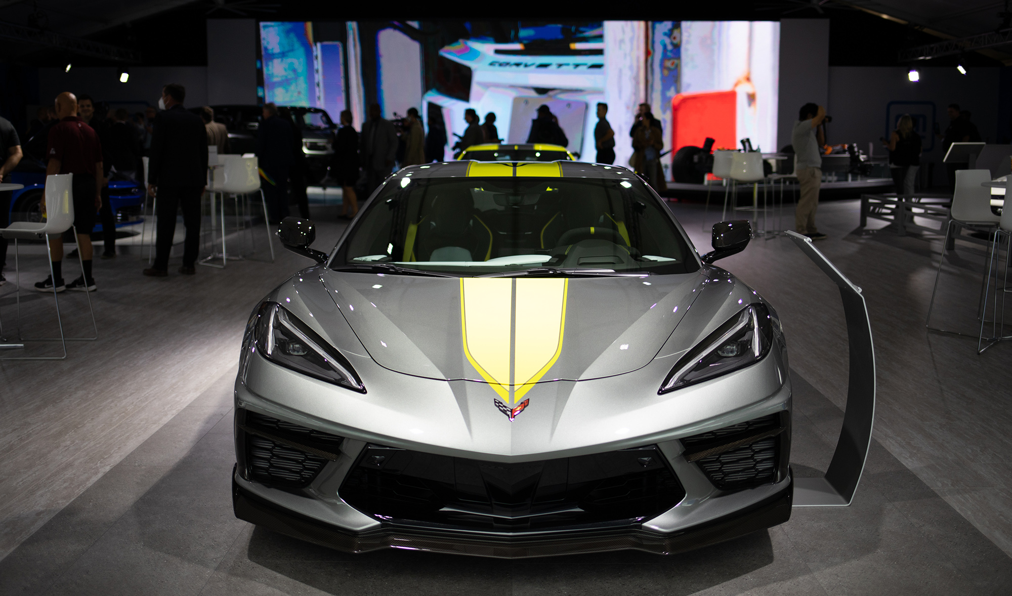 Electric deals powered corvette