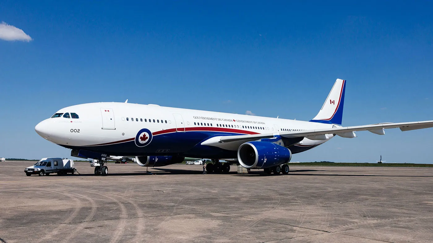 A Canadian CC-330 Husky jet.