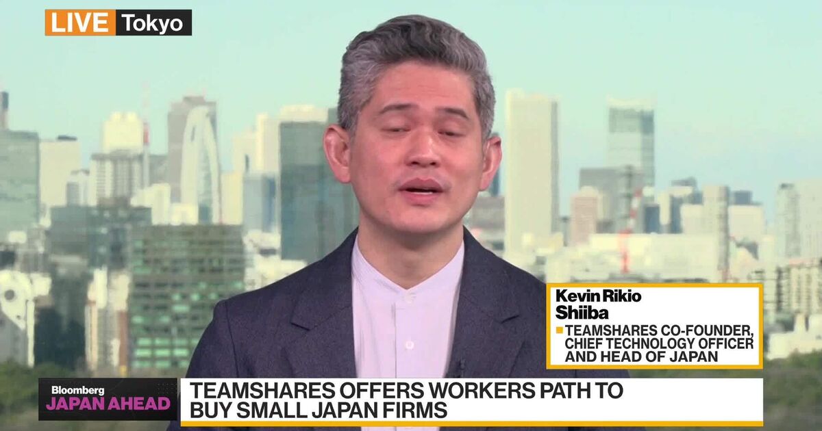 Japan Ahead: Teamshares' Shiiba on Business Strategy - Bloomberg
