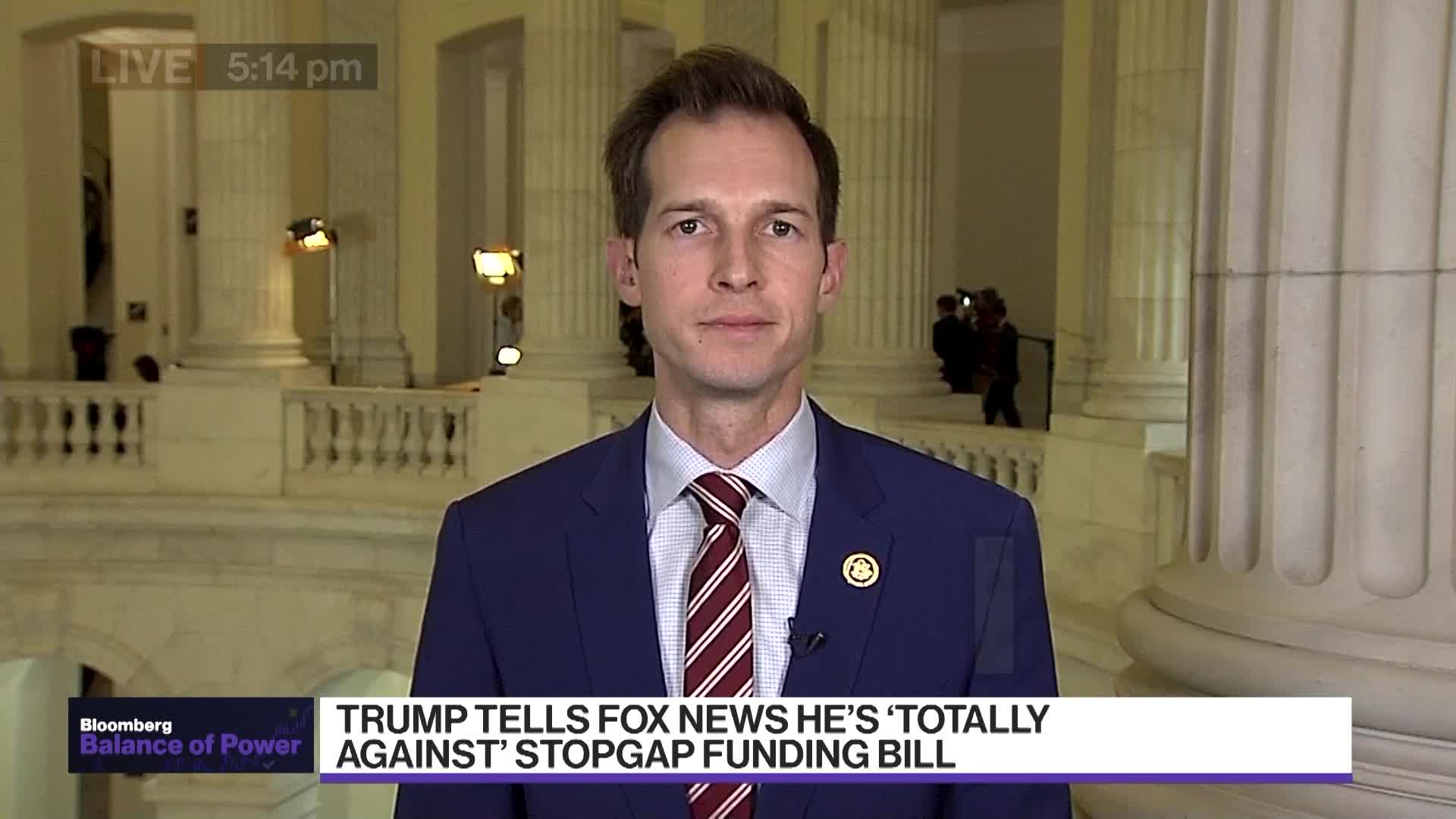Rep. Auchincloss on Trump Against Stopgap Funding Bill