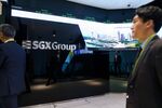 Signage for SGX Group at the Singapore Exchange Ltd. stock exchange headquarters in Singapore, on Monday, July 14, 2025. Singapore’s biggest initial public offering in eight years is offering hope that the country’s stock exchange is finally attractive for new listings.