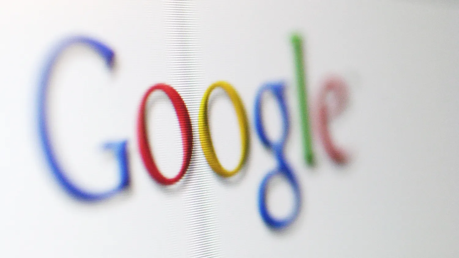 The Google logo is shown on Aug. 6, 2004.
