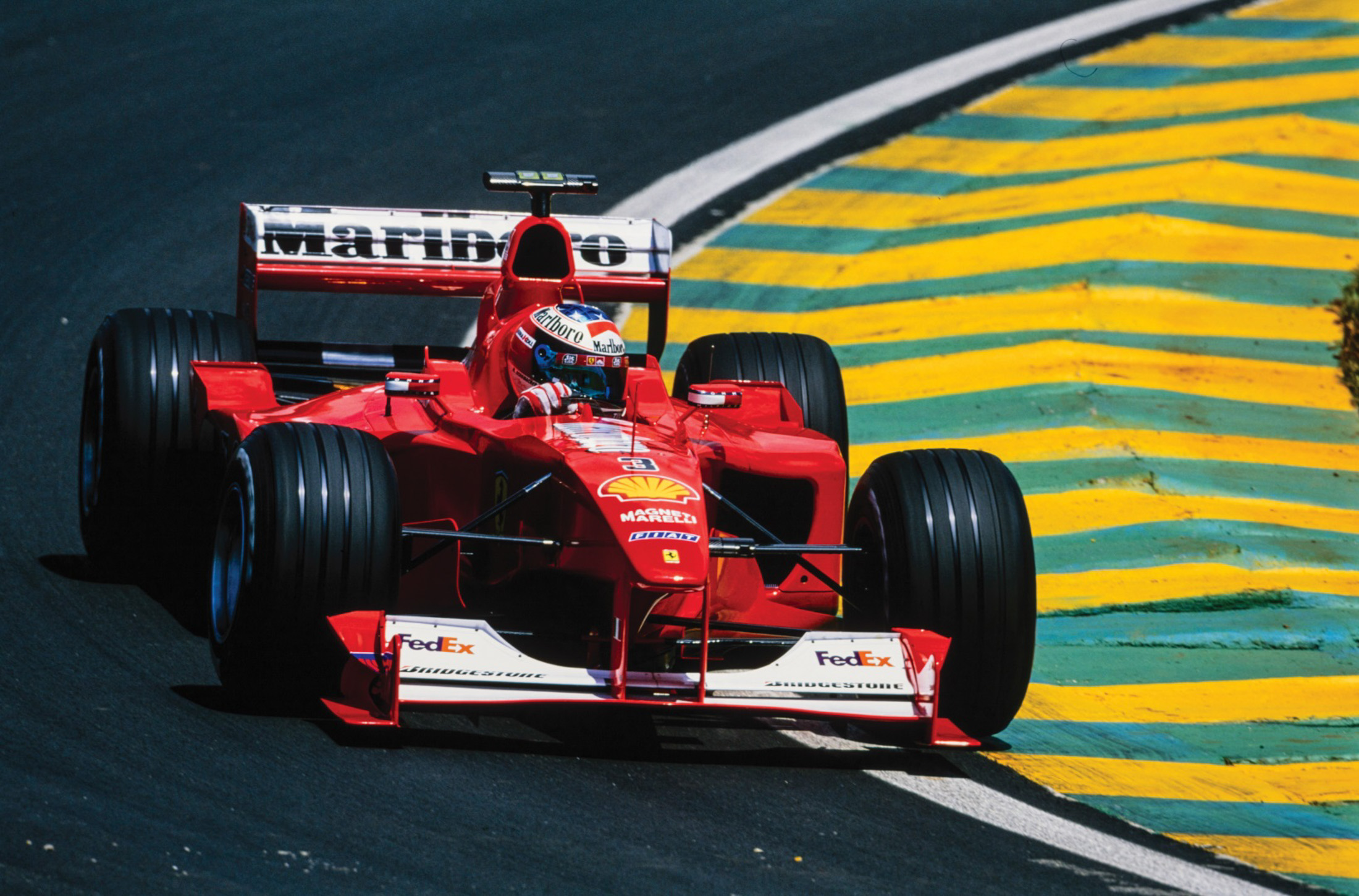 Michael Schumacher drove this Ferrari F1-2000 to victory&nbsp;at the 2000 Brazilian Grand Prix.&nbsp;The car, which won Schumacher his first World Championship&nbsp;season and Ferrari’s 2000 Formula One Drivers’ World Championship, sold for an undisclosed sum on April 12 in Hong Kong.&nbsp;