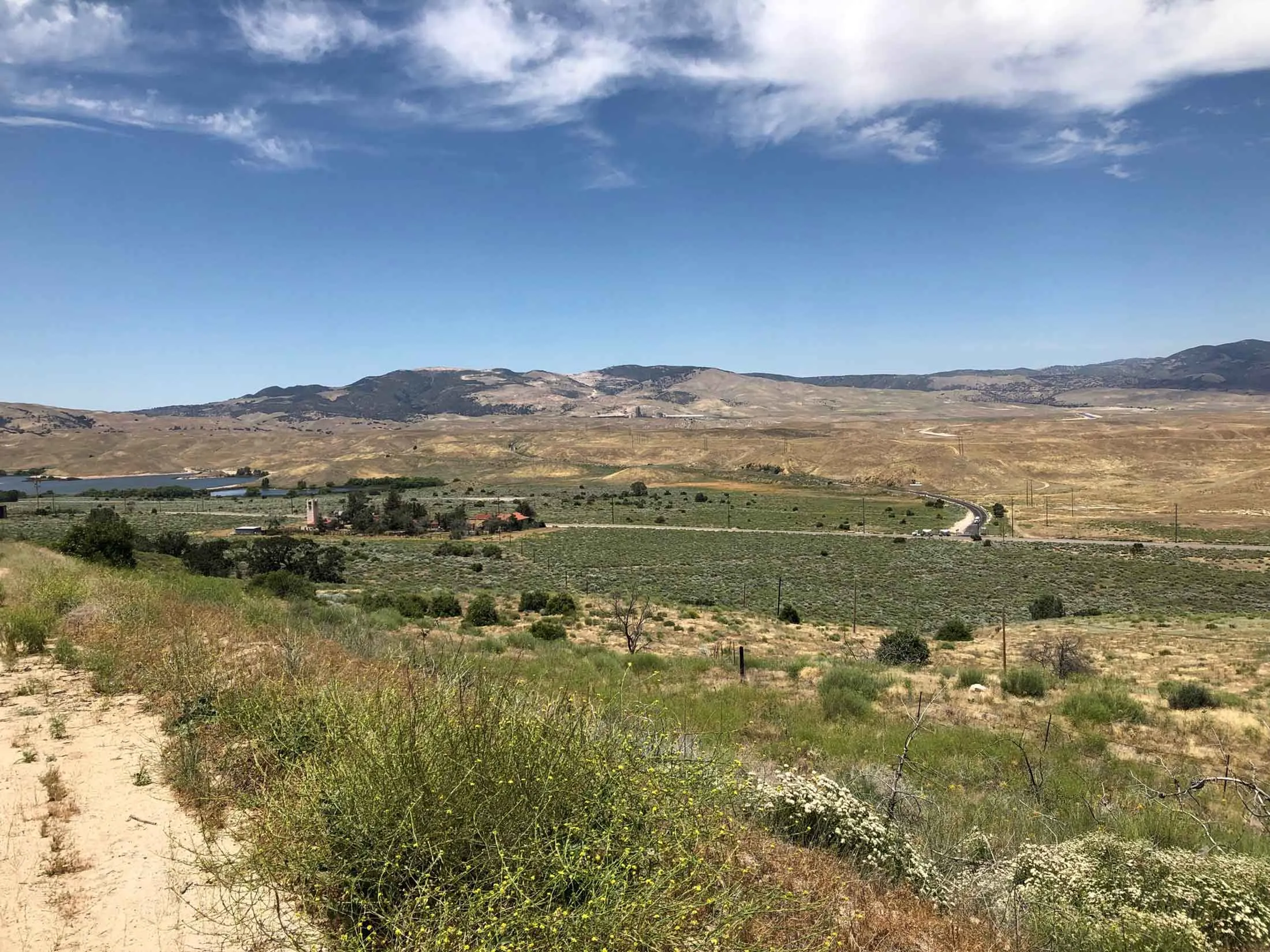 The site of the proposed Centennial development at Tejon Ranch.